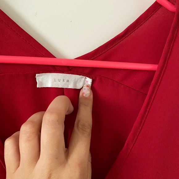 Red blouse - Picture 2 of 2